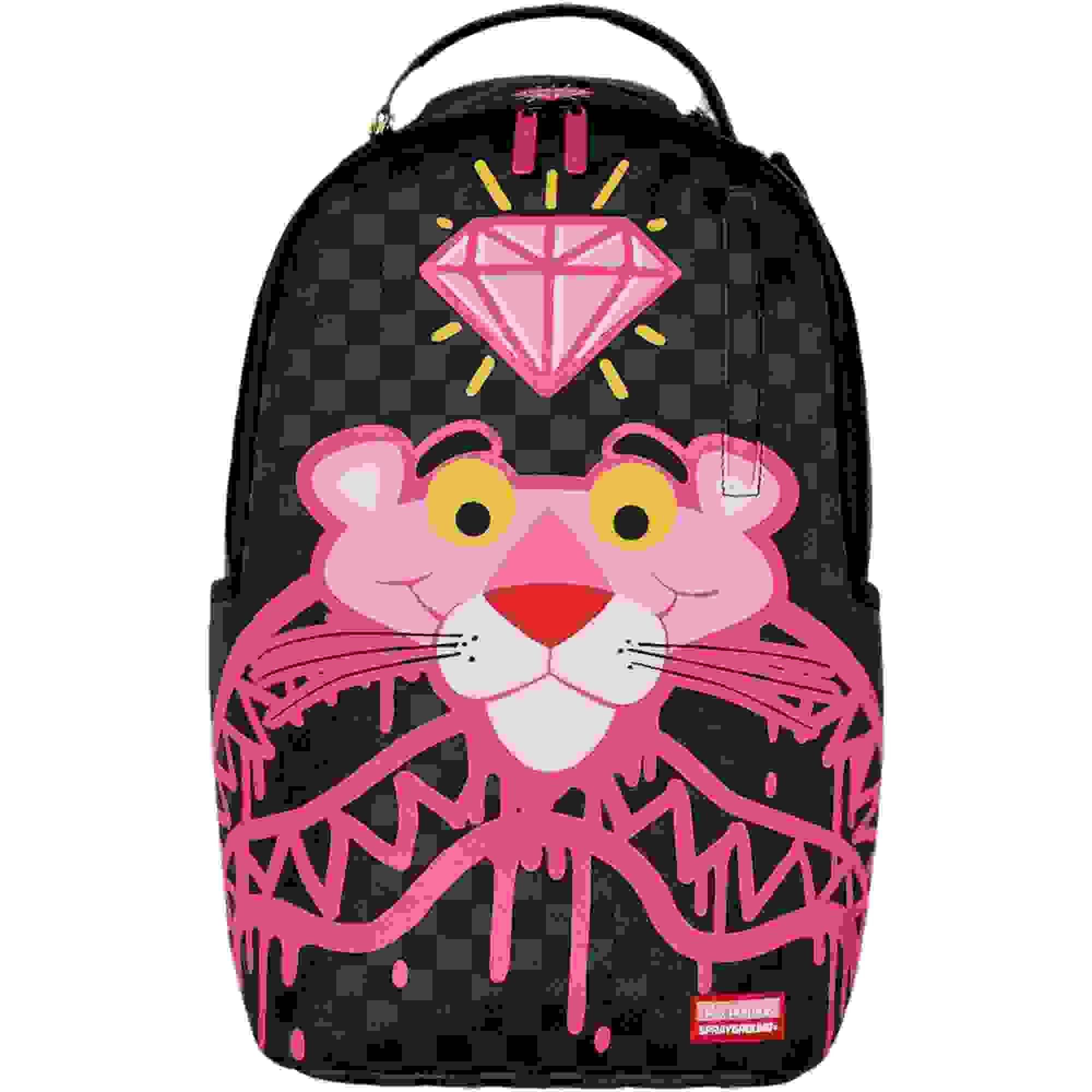 Sprayground Drippy Diamonds Pink Panther Backpack